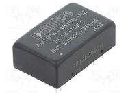 Converter: DC/DC; 10W; Uin: 18÷75V; Uout: 15VDC; Uout2: -15VDC; DIP24 AIMTEC