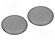 Loudspeaker grille; 15"; 2pcs. 4CARMEDIA