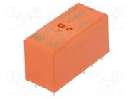 Relay: electromagnetic; DPDT; Ucoil: 48VAC; 8A; 8A/250VAC; 8A/30VDC 