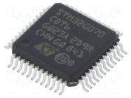 IC: STM32 ARM microcontroller; 64MHz; LQFP48; 2÷3.6VDC; -40÷85°C STMicroelectronics