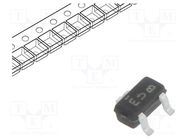 Transistor: N-MOSFET; unipolar; 60V; 0.24A; 0.13W; SC75A 