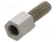 Threaded head screw; Screw length: 12.7mm; Thread len: 7.9mm TE Connectivity