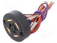 Connector: circular; socket; female; LUMAWISE Endurance N; cables TE Connectivity