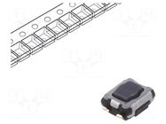 Microswitch TACT; SPST; Pos: 2; SMT; none; 5N; 2.9x3.5x1.4mm; 1.7mm PANASONIC