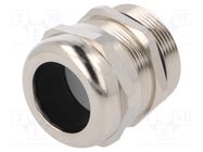 Cable gland; with long thread; PG29; IP68; brass HUMMEL