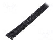 Braid; ØBraid : 6.4÷19.1nom.12.7mm; polyetylene; black; L: 30m PANDUIT