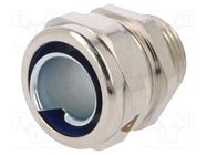 Straight terminal connector; Thread: metric,outside; brass; IP68 ANAMET EUROPE