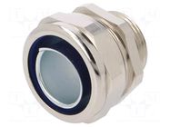 Straight terminal connector; Thread: metric,outside; brass; IP68 ANAMET EUROPE