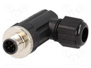 Connector: M12; plug; PIN: 5; male; A code-DeviceNet / CANopen AMPHENOL LTW