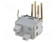 Switch: push-button; Pos: 2; DPDT; 0.01A/28VAC; 0.01A/28VDC; 500MΩ NKK SWITCHES