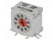 Encoding switch; DEC/BCD; Pos: 10; angular; Rcont max: 30mΩ; ND3 NKK SWITCHES