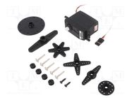 Motor: servo; 4.8÷6VDC; standard; analogue; 40.3x20.2x36mm; metal SpringRC