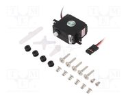 Motor: servo; 4.8÷6VDC; standard; analogue; 38.1x31.3x16.5mm; 180° SpringRC