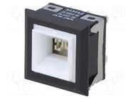 Switch: push-button; Pos: 2; DPDT; 5A/125VAC; ON-ON; 200MΩ; UB NKK SWITCHES