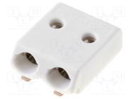 Connector: plug-in; 2059; 3mm; ways: 2; 26AWG÷22AWG; 0.14÷0.34mm2 WAGO