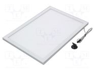 Lamp: LED light panel; 6500K; Lumaire Magnetic Sim; single sided LEDDEX