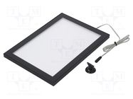 Lamp: LED light panel; 6500K; Lumaire Magnetic Sim; single sided LEDDEX