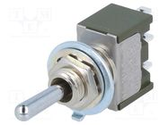 Switch: toggle; Pos: 3; SPDT; ON-OFF-ON; 6A/125VAC; M20; -30÷85°C NKK SWITCHES