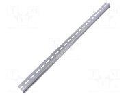 DIN rail; steel; zinc; L: 587mm; W: 35mm; TS35; AE,KL RITTAL