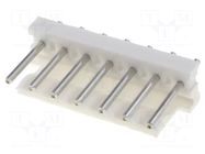 Connector: wire-board; socket; male; MTA-156; PIN: 7; straight; THT TE Connectivity