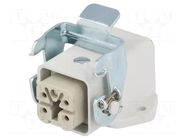 Connector: HDC; socket; female; EPIC KIT; PIN: 5; 23A; 400V; 4+PE LAPP