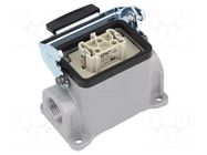 Connector: HDC; socket; female; EPIC KIT; PIN: 6; 16A; 500V; 6+PE LAPP