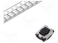 Microswitch TACT; SPST; Pos: 2; SMT; none; 1N; 2.9x3.5x1.4mm; 1.7mm PANASONIC