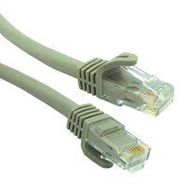 ENET CABLE, CAT6A, RJ45 PLUG-PLUG, 2FT