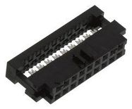 CONNECTOR, RECEPTACLE, 18 POS, 2 ROW