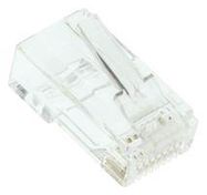 RJ45 MODULAR PLUG, 8WAY, 1PORT