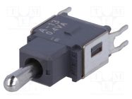 Switch: toggle; Pos: 3; SPDT; ON-OFF-ON; 0.1A/28VAC; 0.1A/28VDC NKK SWITCHES