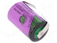 Battery: lithium (LTC); 1/2AA,1/2R6; 3.6V; 1100mAh; Ø14.7x25.2mm TADIRAN