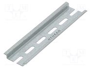 DIN rail; steel sheet; zinc; L: 137mm; W: 35mm; AE,KL,KL-HD RITTAL