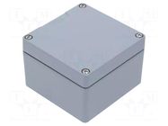Enclosure: multipurpose; X: 120mm; Y: 122mm; Z: 80mm; GA; aluminium RITTAL