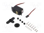 Motor: servo; 4.8÷6VDC; standard; digital; 40.6x20x28.5mm; metal SpringRC