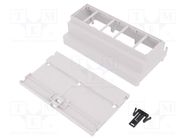 Enclosure: for DIN rail mounting; Y: 90mm; X: 159mm; Z: 53mm; PPO ITALTRONIC