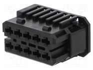 Connector: automotive; plug; female; MCP 2.8; for cable; PIN: 10 TE Connectivity