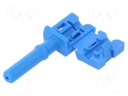 Connector: fiber optic; plug; HFBR-4533,simplex; crimped LAPP
