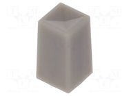 Button; grey; G00; PN C&K