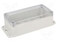 Enclosure: multipurpose; X: 80mm; Y: 160mm; Z: 55mm; polycarbonate GAINTA