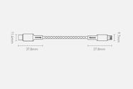 Baseus CATLGD-A01 Lightning - USB-C PD 20W 480Mb/s 2m cable - black, Baseus