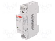 Contactor: 2-pole installation; 16A; 12VAC,12VDC; NO x2; -25÷55°C ABB