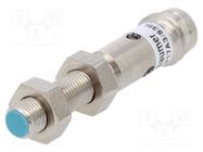 Sensor: inductive; OUT: PNP / NO; 0÷1.6mm; 10÷30VDC; M5; IP67; 100mA BAUMER