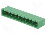 Pluggable terminal block; 5mm; ways: 10; straight; socket; male PHOENIX CONTACT