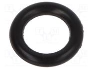 O-ring gasket; NBR caoutchouc; Thk: 1.5mm; Øint: 5mm; black ORING USZCZELNIENIA TECHNICZNE