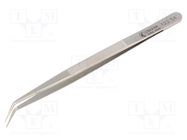 Tweezers; 150mm; Blades: curved IDEAL-TEK