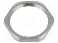 Nut; M40; stainless steel; 46mm; Thread: metric; Pitch: 1.5; GM-INOX HUMMEL