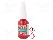 Anaerobic adhesive; green; bottle; 10ml; LOCTITE 638; 4min LOCTITE