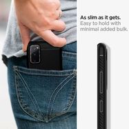 Spigen Rugged Armor Case for Samsung Galaxy S20 FE - Matte Black, Spigen