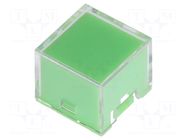 Cap; 12x12x10.2mm; NP01; NP01 NKK SWITCHES